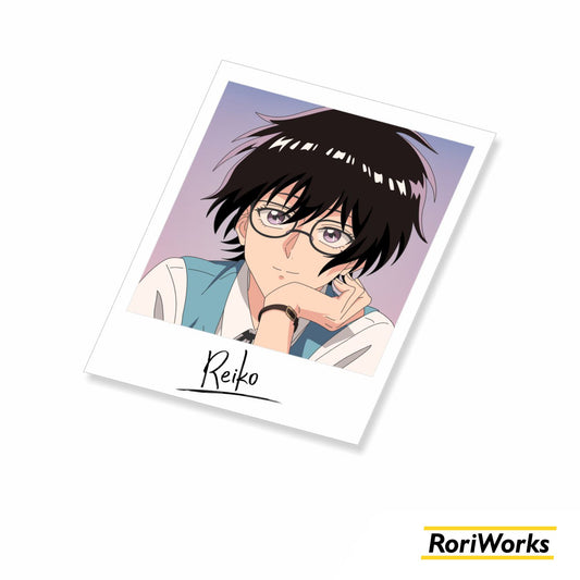 Stiker Polaroid Reiko Kujirai | Kowloon Generic Romance