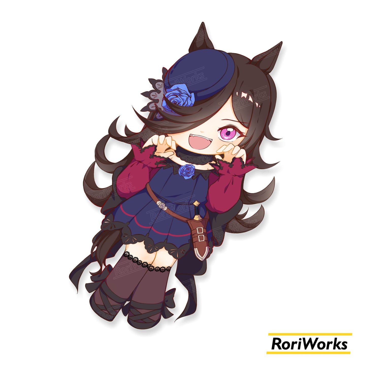 Stiker - Rice Shower