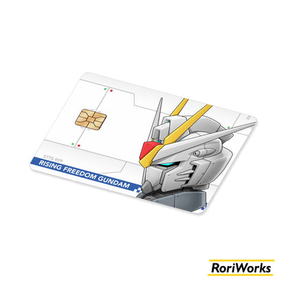 Stiker Kartu - Rising Freedom Gundam Head