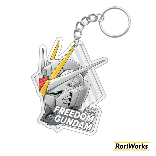 Keychain - Rising Freedom Gundam Head