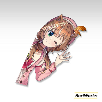 Stiker Intip Risu Ayunda | Hololive