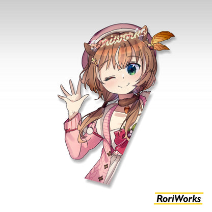 Stiker Intip Risu Ayunda | Hololive