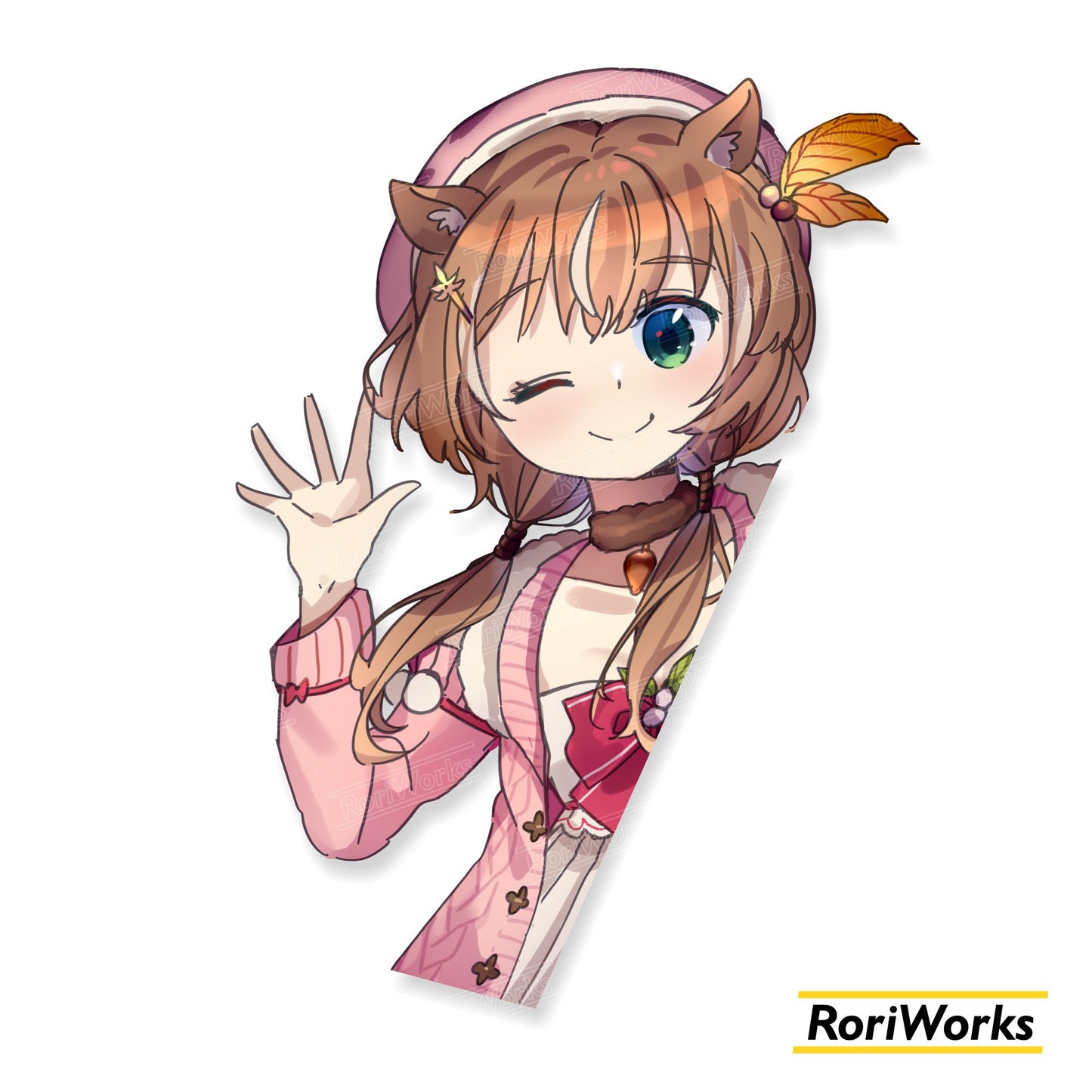 Stiker Intip - Risu Ayunda