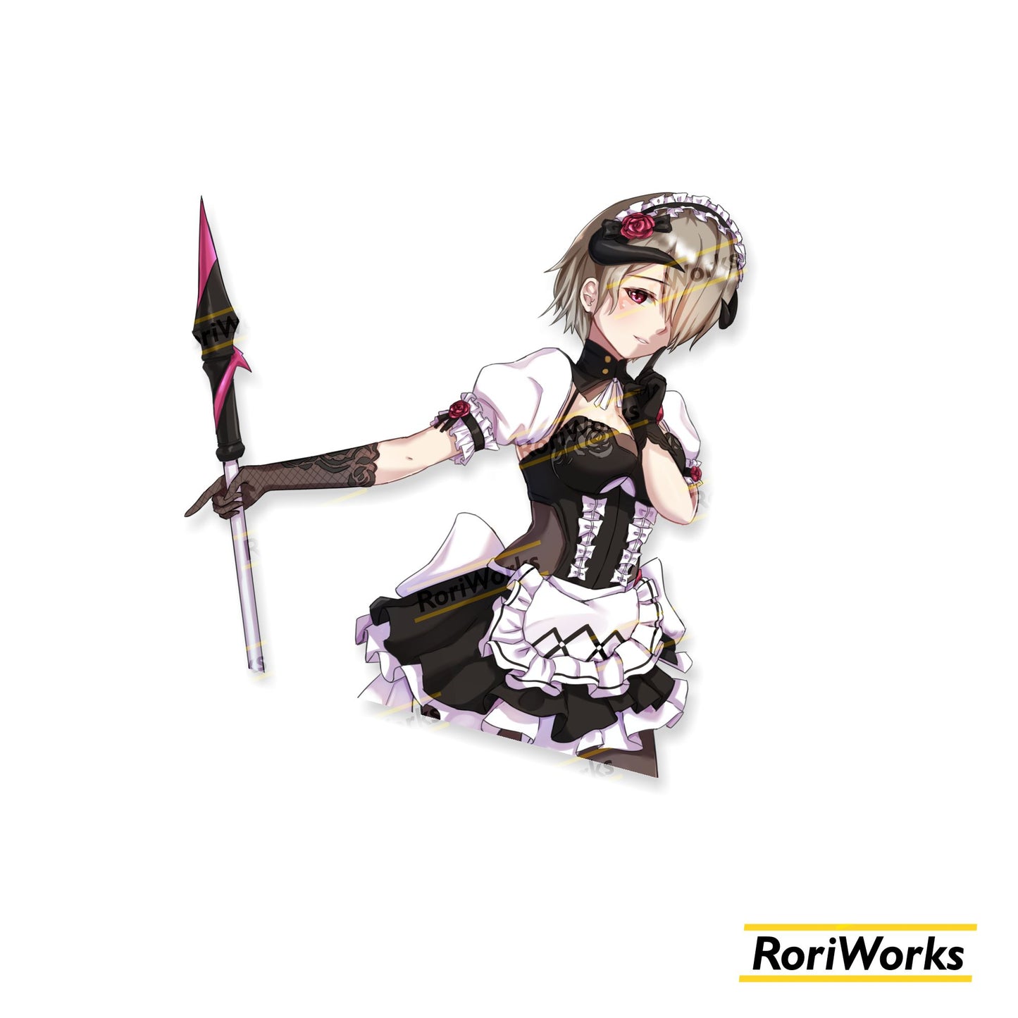 Stiker - Rita Rossweisse (Umbral Rose)