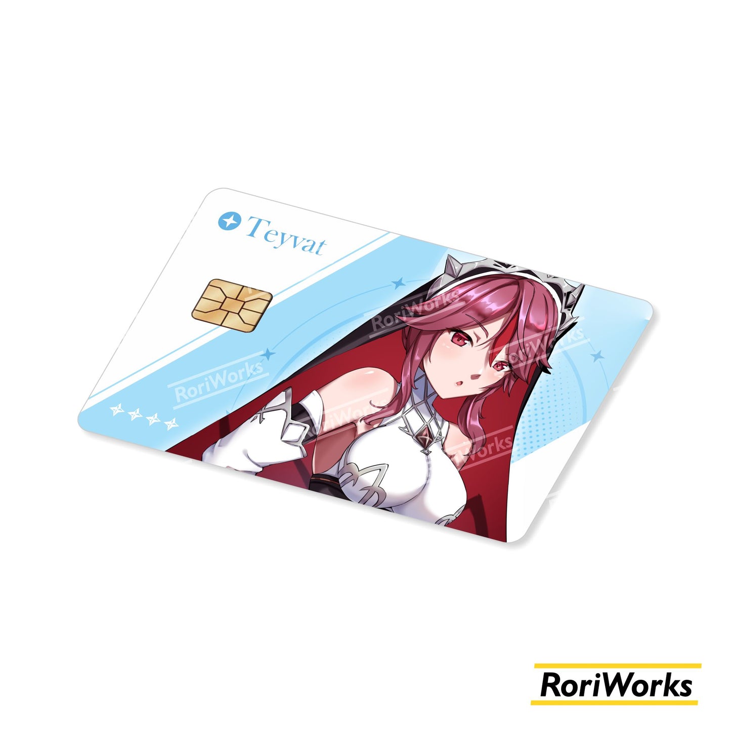 Stiker Kartu - Rosaria