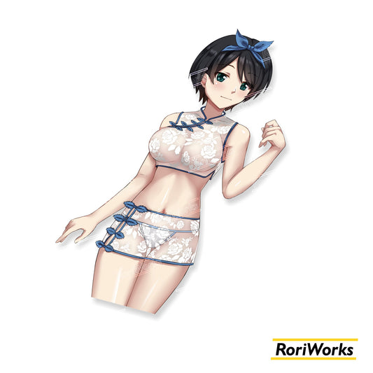 Stiker Ruka Sarashina (Night Dress) | Rent a Girlfriend