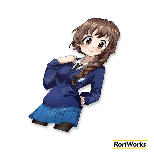 Stiker Rukuriri | Girls und Panzer