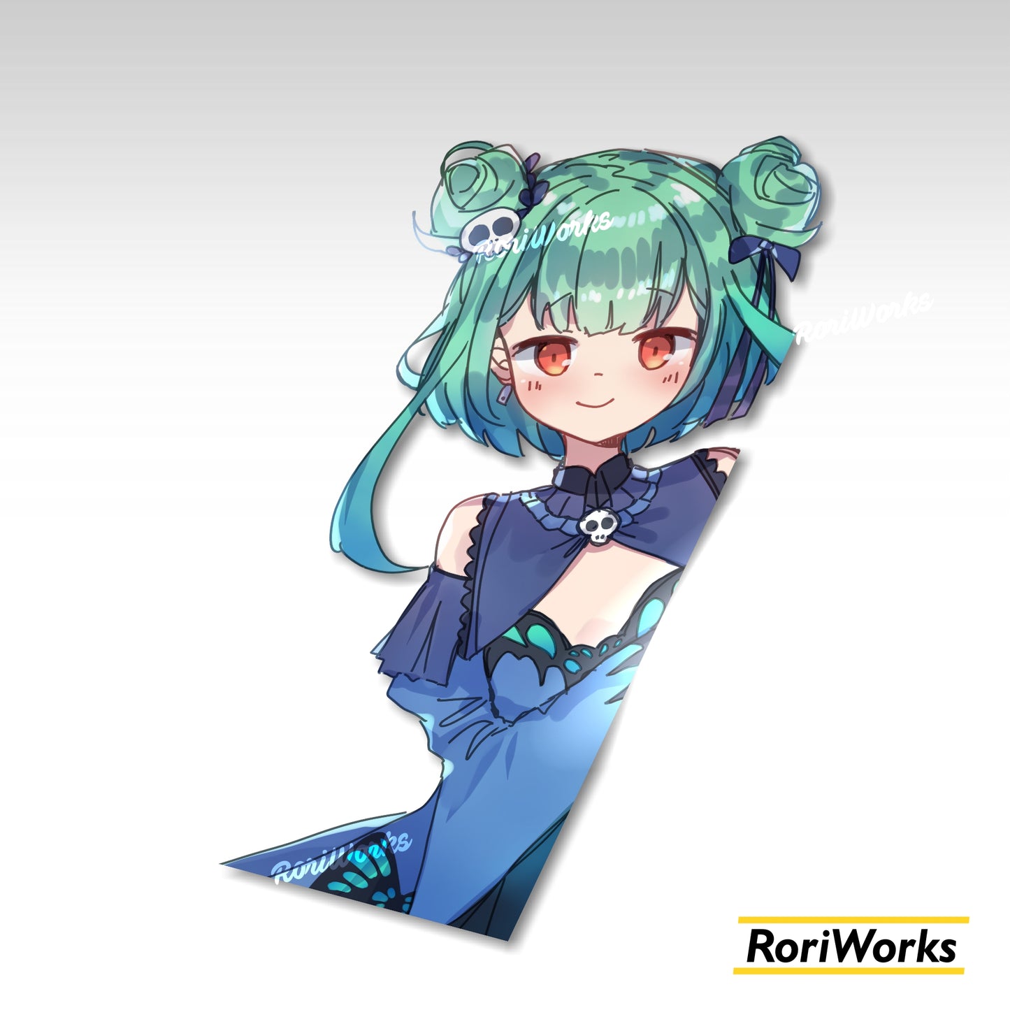 Stiker Intip Rushia Uruha | Hololive