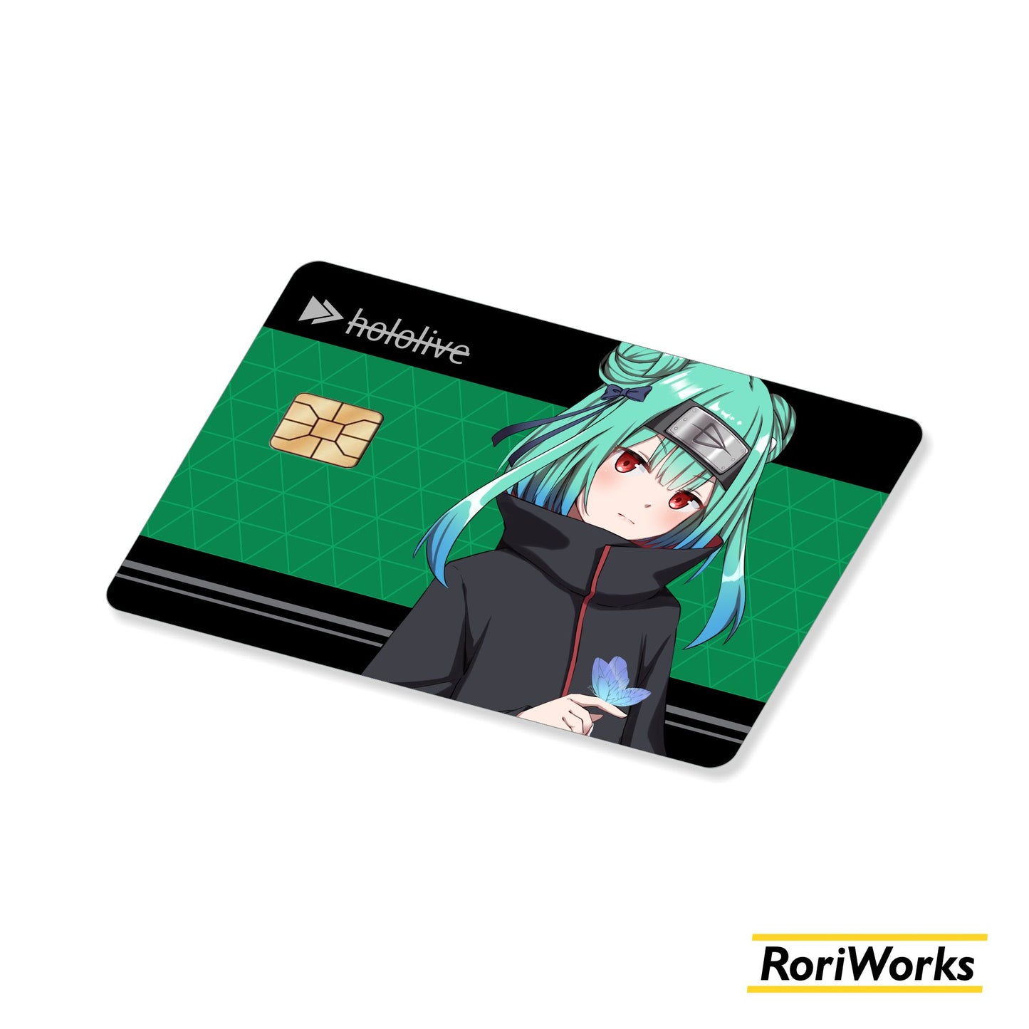Stiker Kartu - Rushia Uruha (Akatsuki)