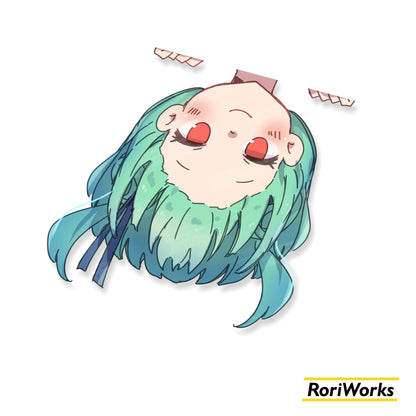 Stiker Intip - Rushia Uruha