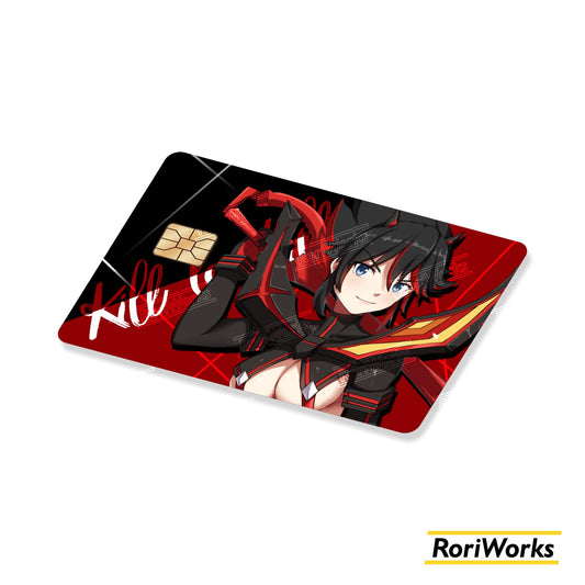 Stiker Kartu - Ryuko Matoi