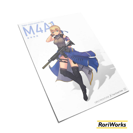 Poster - Artoria Pendragon x M4A1