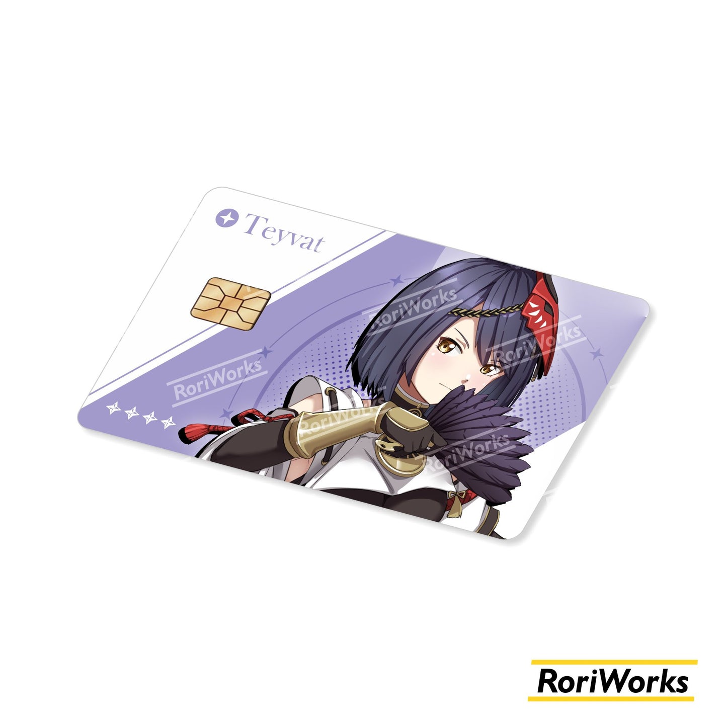 Stiker Kartu - Sara Kujou