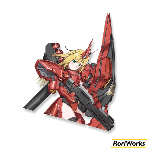 Stiker Sazabi Girl