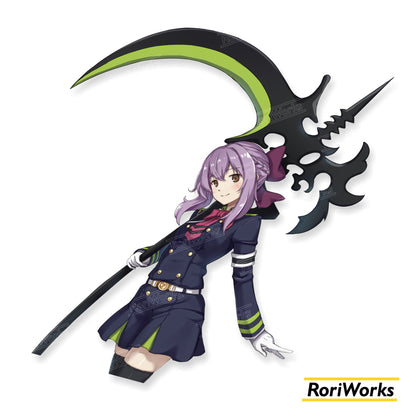 Stiker Shinoa Hiiragi | Owari no Seraph