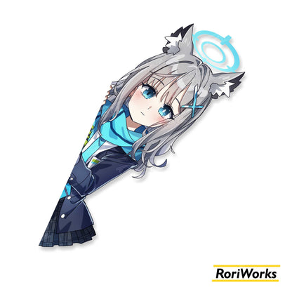 Stiker Intip Shiroko Sunaookami | Blue Archive