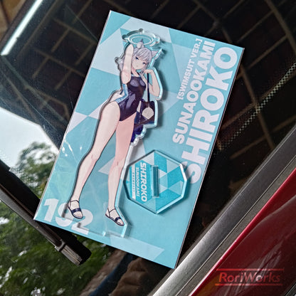 Standee - Shiroko Sunaookami (Swimsuit)