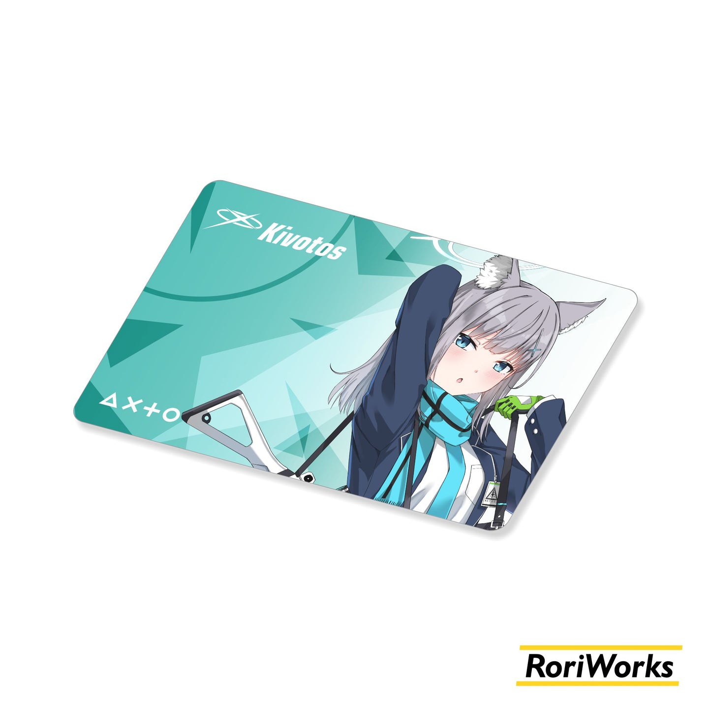 Stiker Kartu - Shiroko Sunaookami