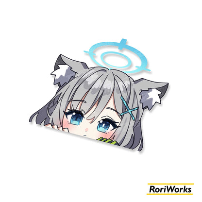 Stiker Intip Shiroko Sunaookami | Blue Archive