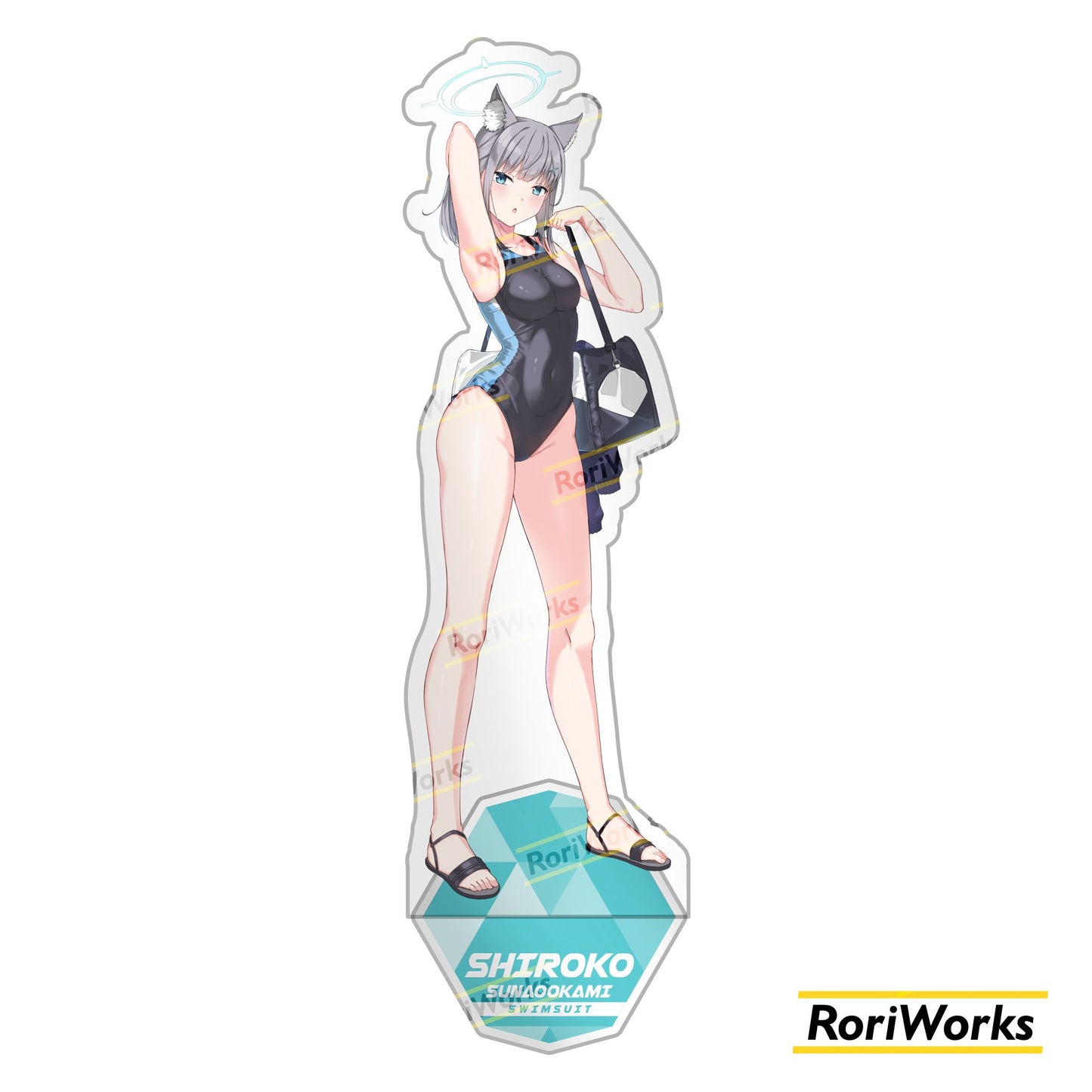Standee - Shiroko Sunaookami (Swimsuit)
