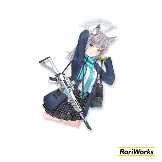 Stiker Shiroko Sunaookami | Blue Archive