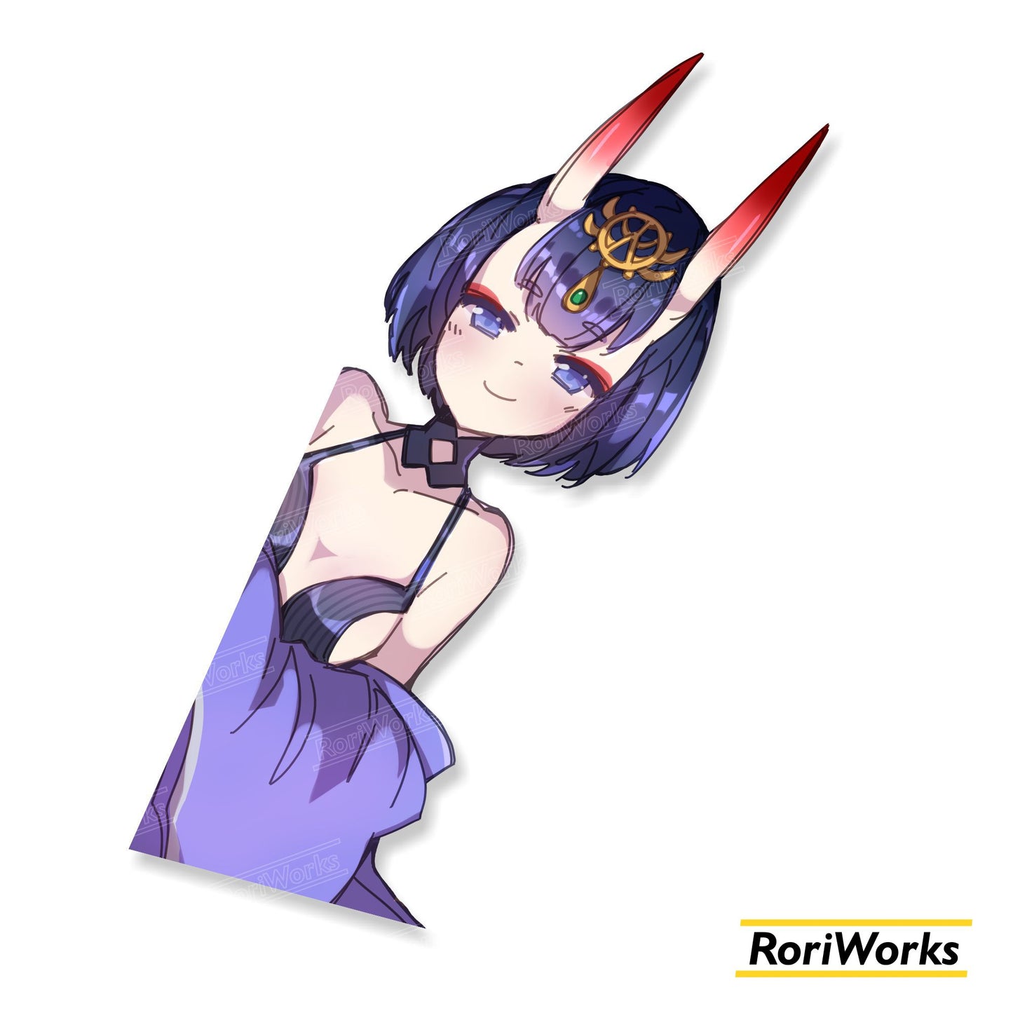 Stiker Intip - Shuten Douji