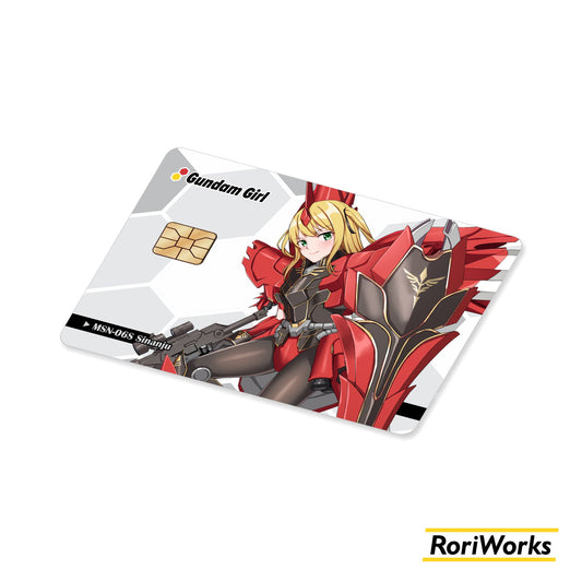 Stiker Kartu - Sinanju (Mecha Musume)