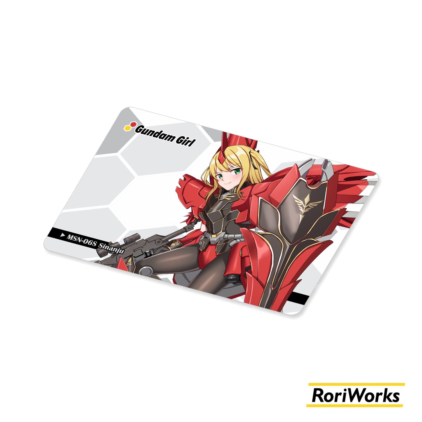Stiker Kartu - Sinanju (Mecha Musume)