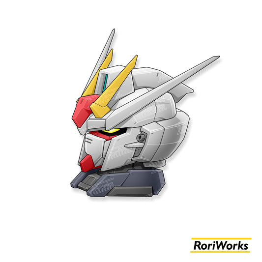 Stiker Strike Gundam Head