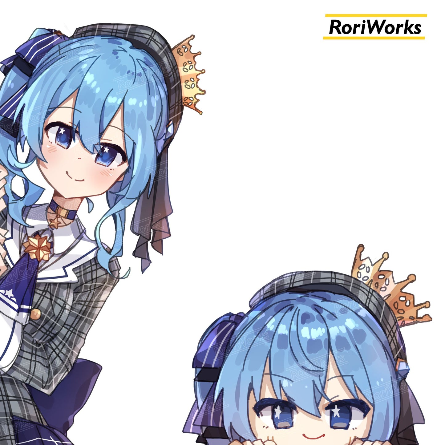 Stiker Intip - Suisei Hoshimachi