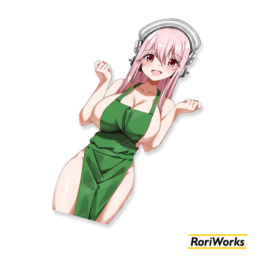 Stiker Super Sonico (Boobarista)
