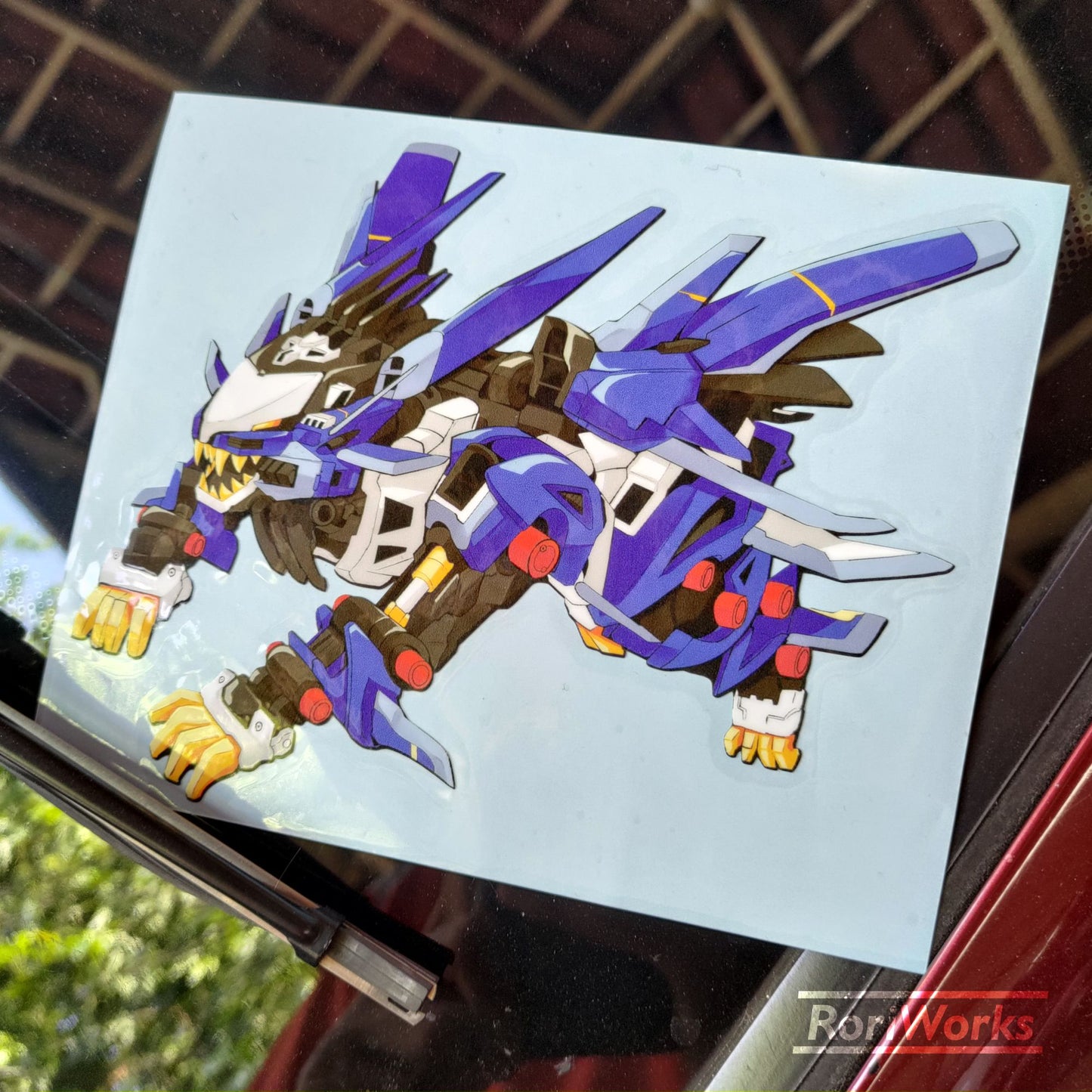 Stiker - Liger Zero Jager
