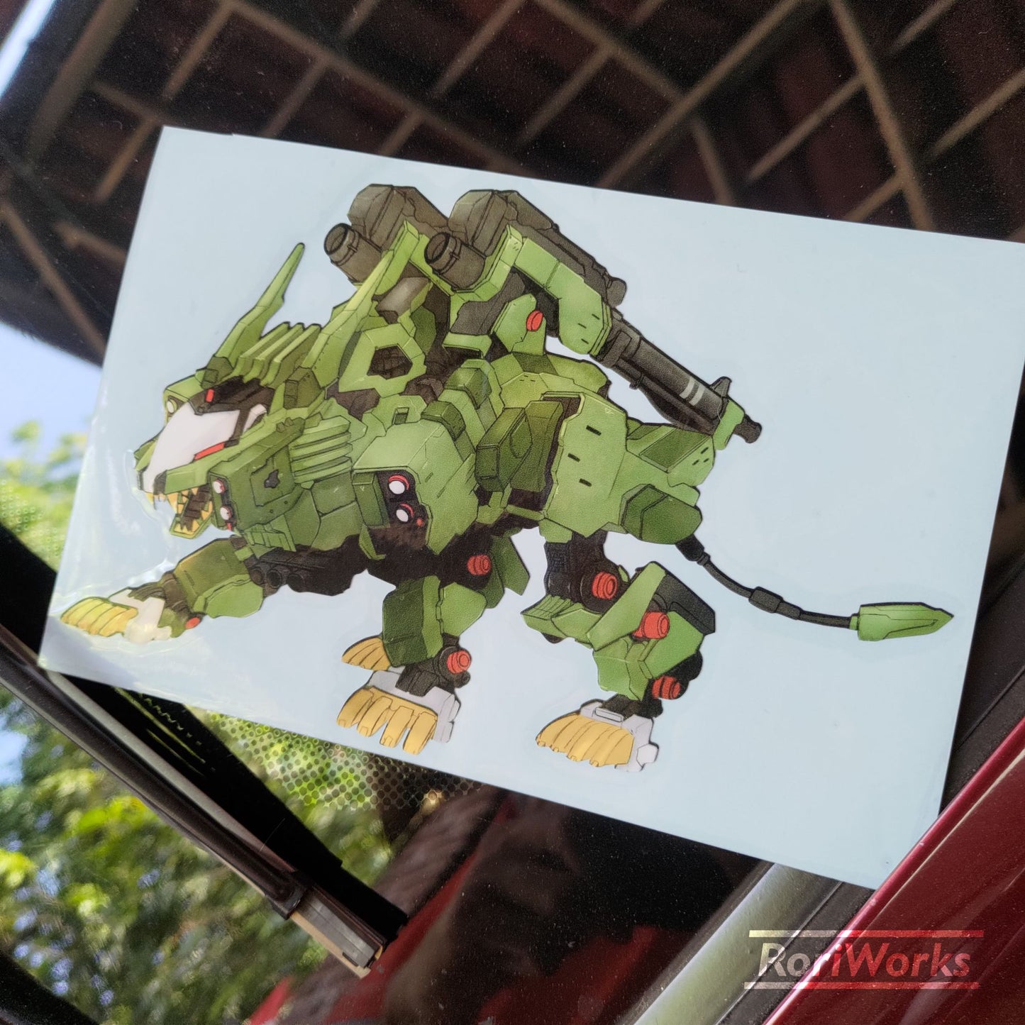Stiker - Liger Zero Panzer