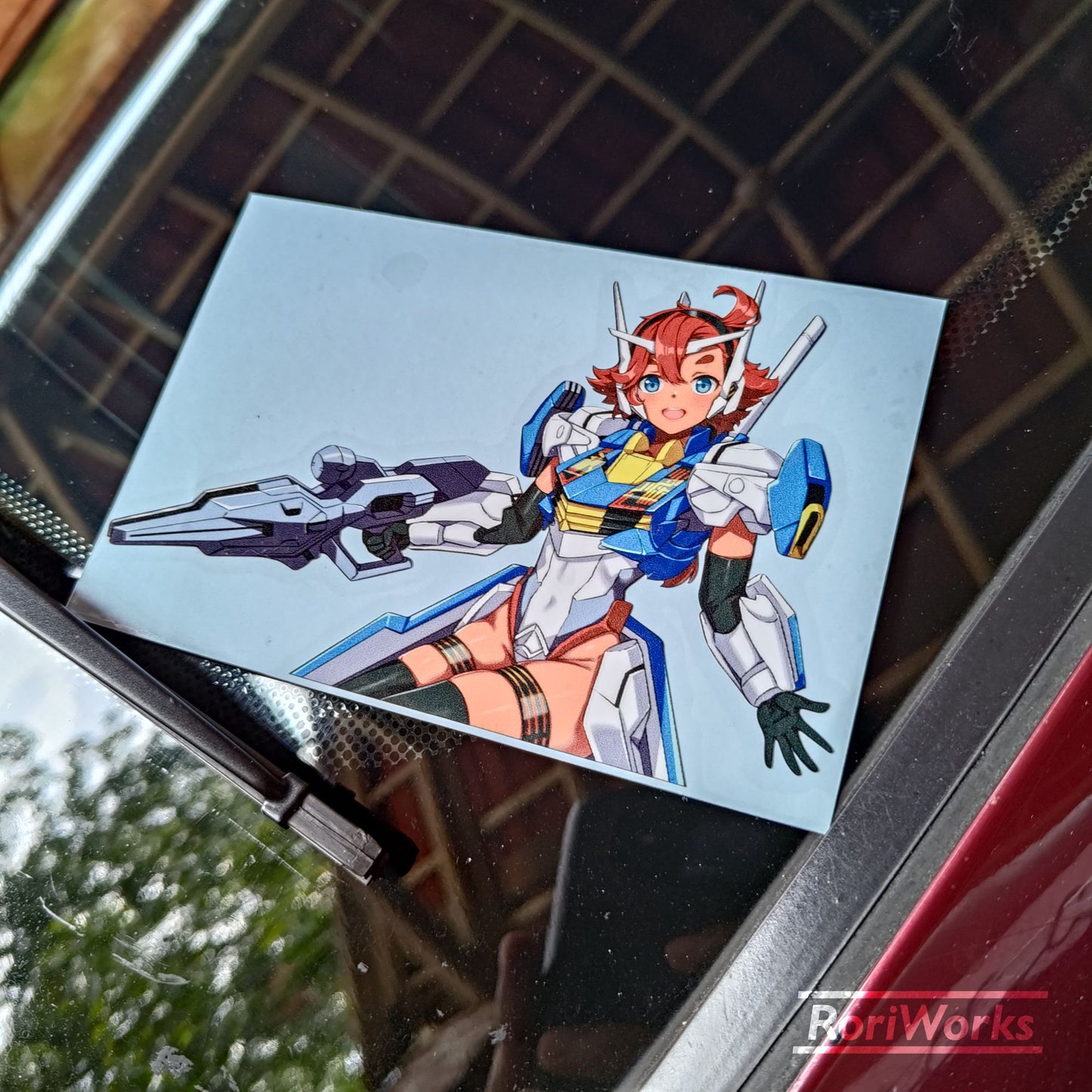 Stiker Gundam Aerial Girl