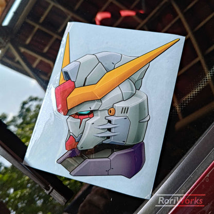 Stiker Destiny Gundam Head