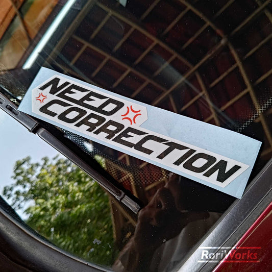 Stiker Lucu - Need Correction