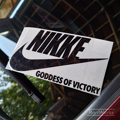 Stiker Lucu - Nikke