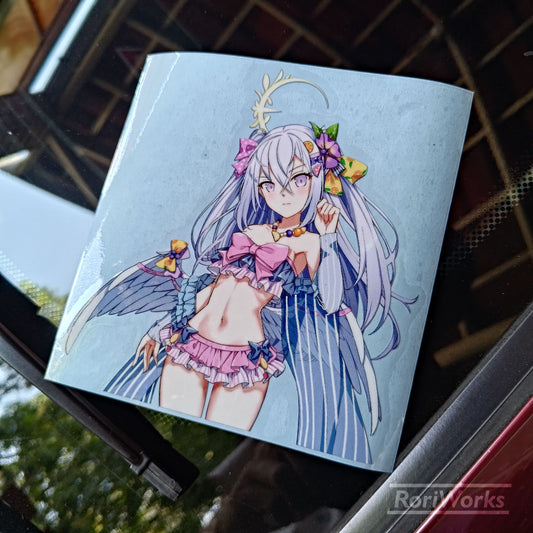Stiker - Azusa Shirasu (Swimsuit)