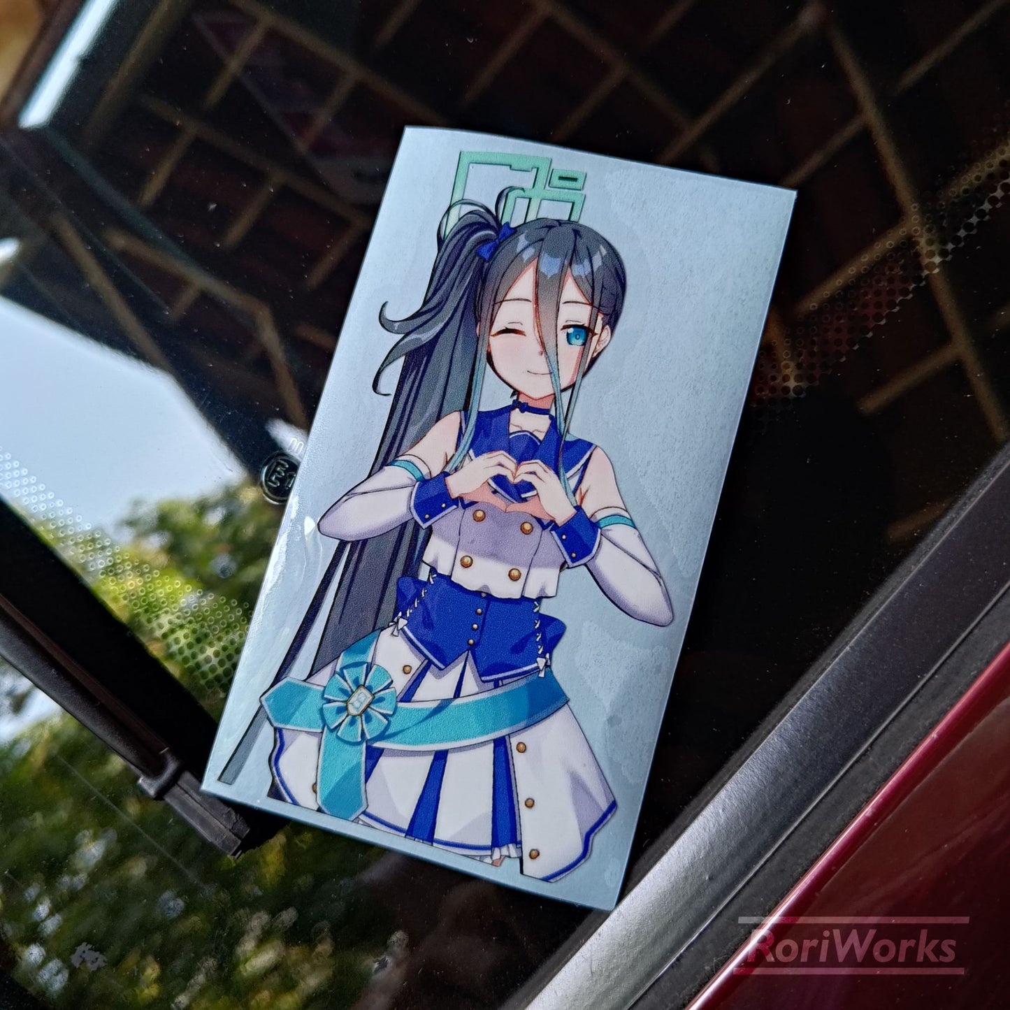 Stiker Aris Tendou (Idol) | Blue Archive
