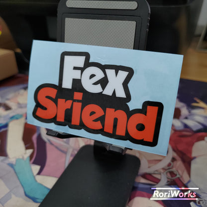 Stiker Lucu - Fex Sriend