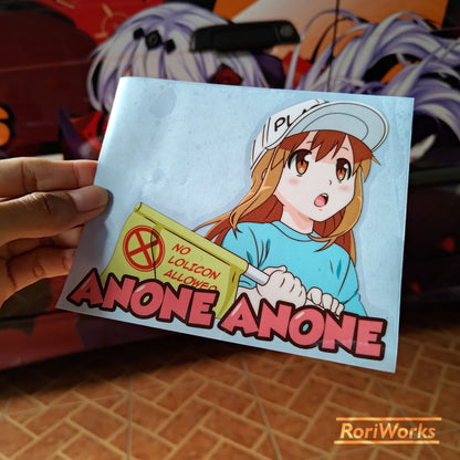 Stiker - Platelet Anone