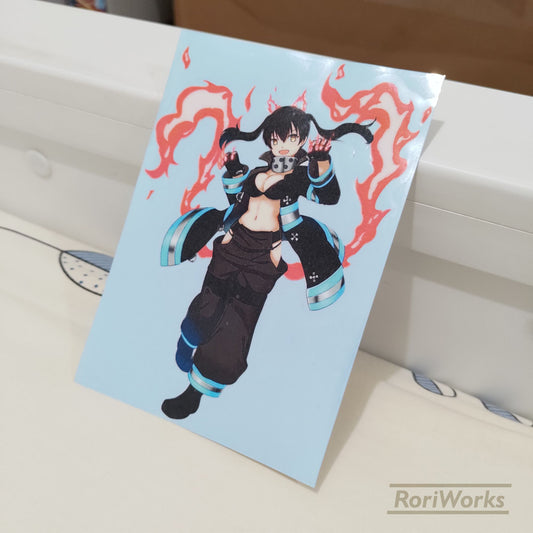 Stiker Tamaki Kotatsu | Fire Force