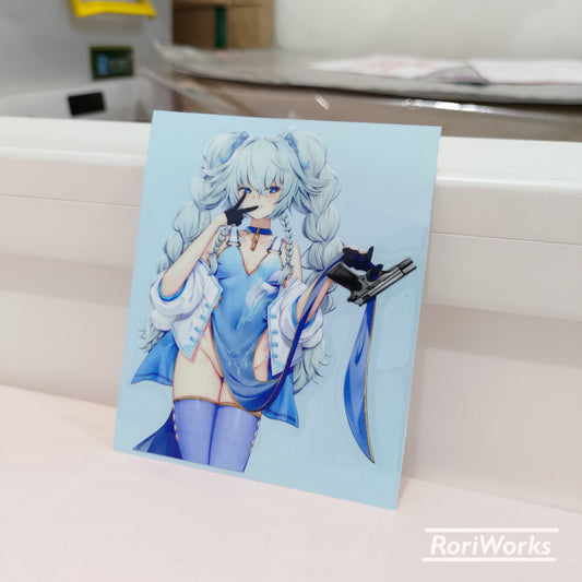 Stiker PA-15 (Larkspur's Allure) | Girls' Frontline