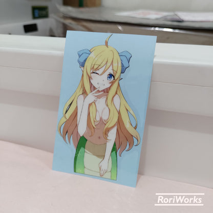 Stiker Jashin-chan | Jashin-chan Dropkick!