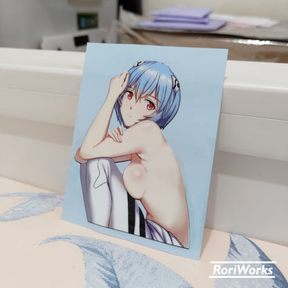 Stiker - Rei Ayanami (Half Suit)