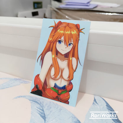 Stiker - Asuka Langley (Half Suit)