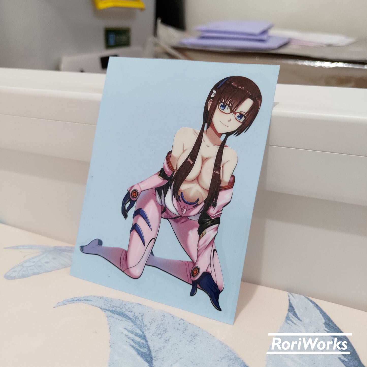 Stiker - Mari Makinami (Half Suit)