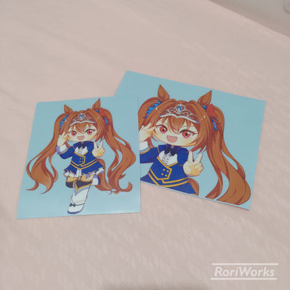 Stiker - Daiwa Scarlet