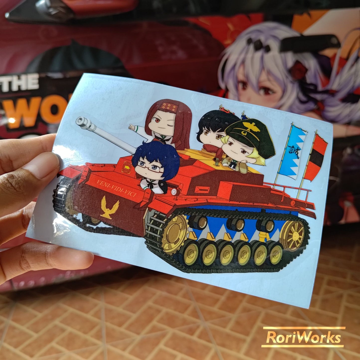 Stiker - Sturmgeschütz III (Hippo Team)
