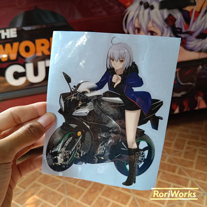 Stiker - Jeanne d'Arc Alter (Night Rider)